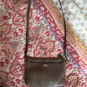 Coach Brown Leather Crossbody Bag